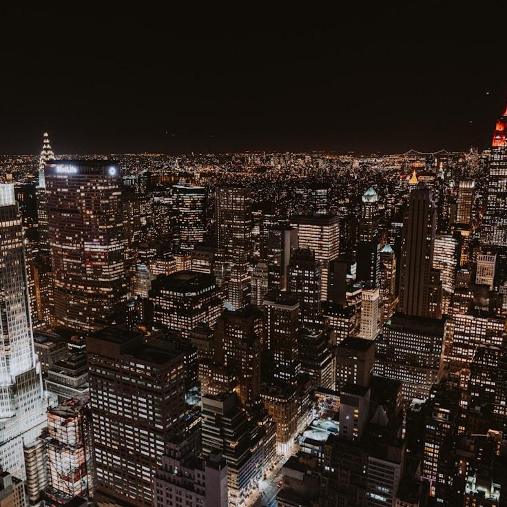 City skyline in Düsseldorf, Germany